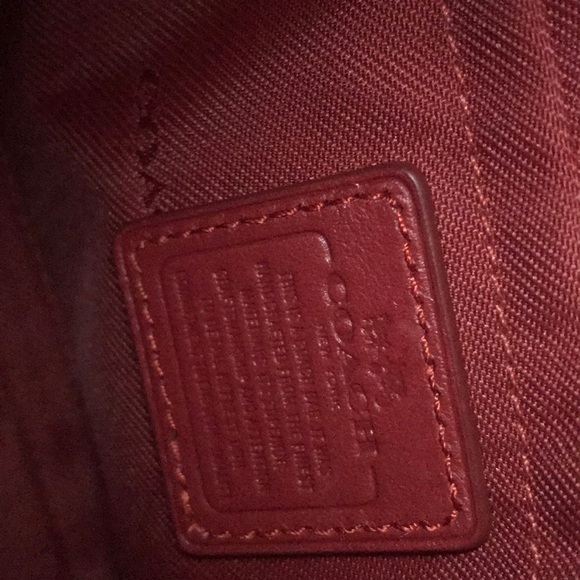 COACH RED!❤️❤️❤️ SIDEBAG - Picture 6 of 7